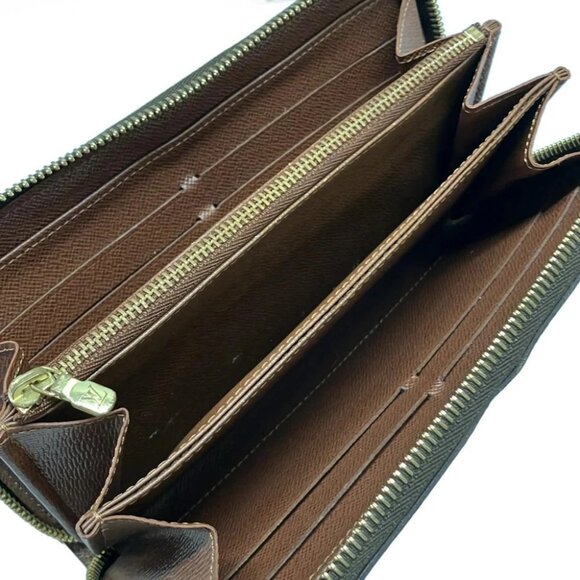 Auth LOUIS VUITTON Zippy Wallet M60017 Monogram GI0153 Long Wallet - Picture 9 of 13